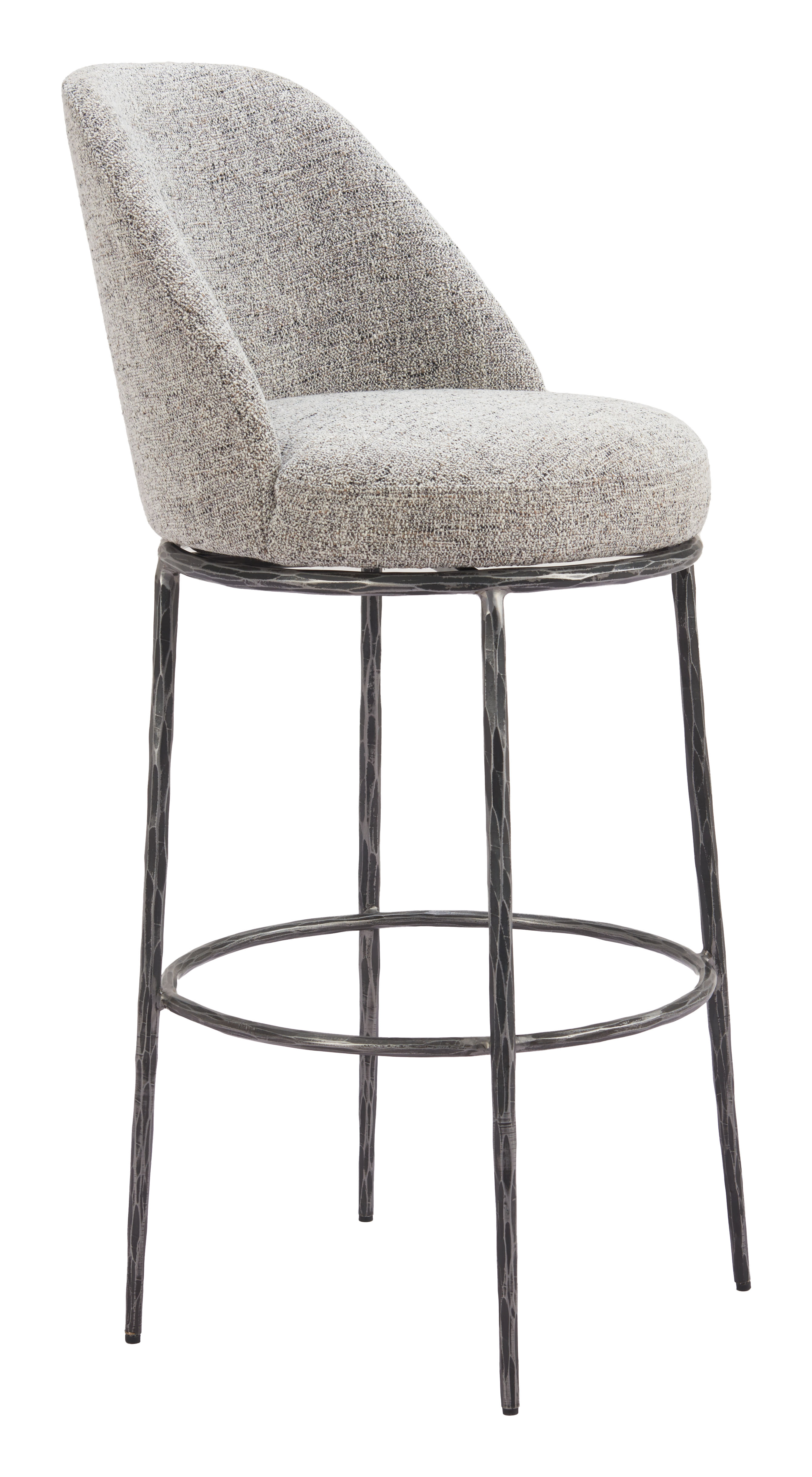 Nordhavn Swivel Barstool Gray product image