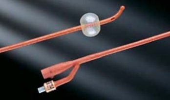 Bardex® IC Foley Catheter, 16 Fr., Medium, 5 cc, Coudé Tip