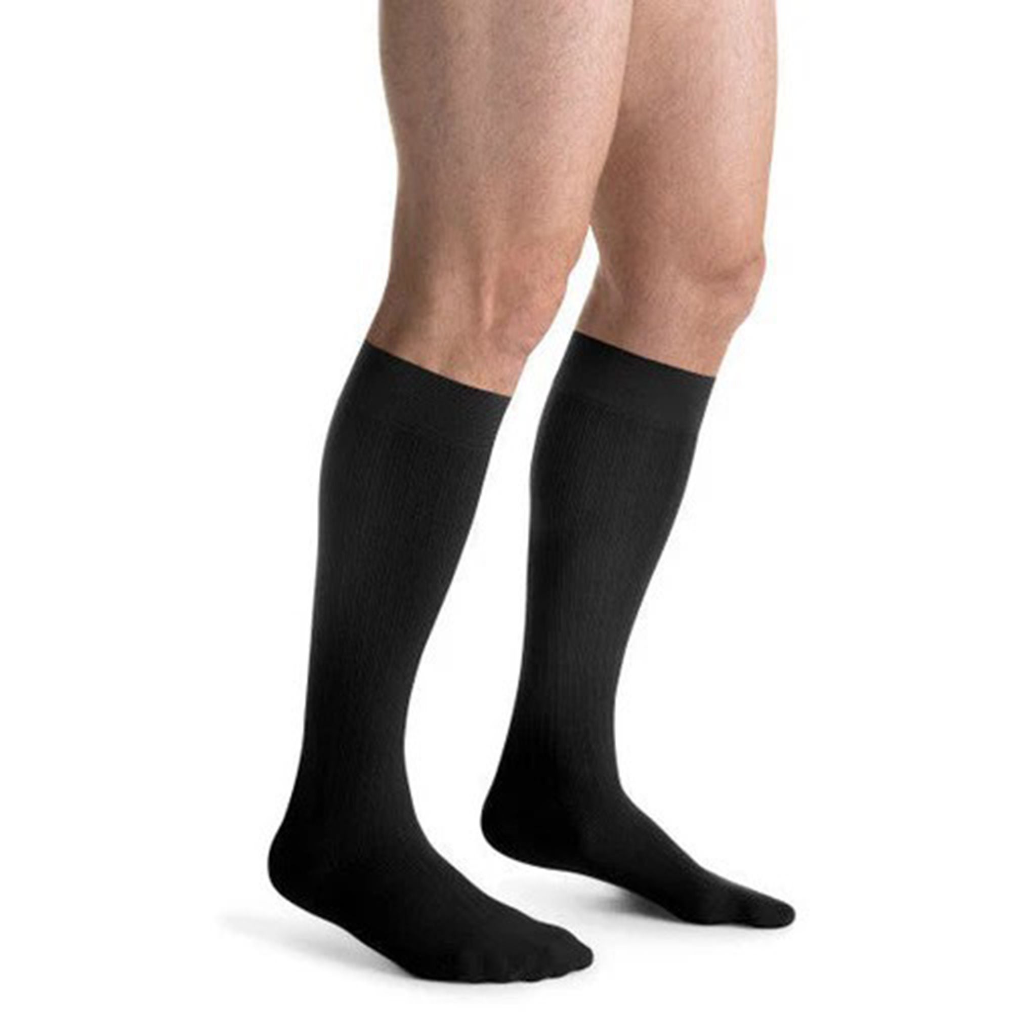 Compression Stocking JOBST® for Men Knee High Large Black Closed Toe