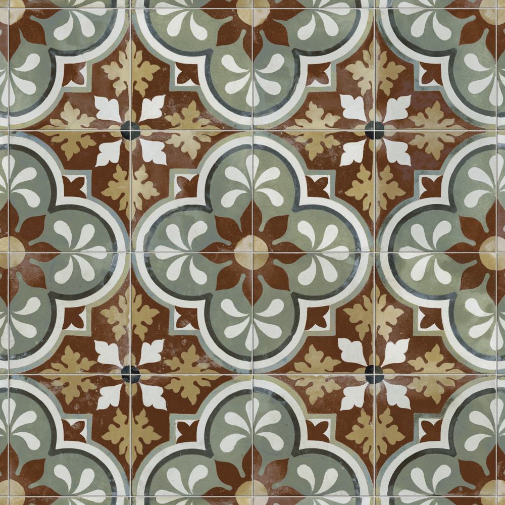 Kings Barna Born 17-5/8 in. x 17-5/8 in. Ceramic Floor and Wall Tile