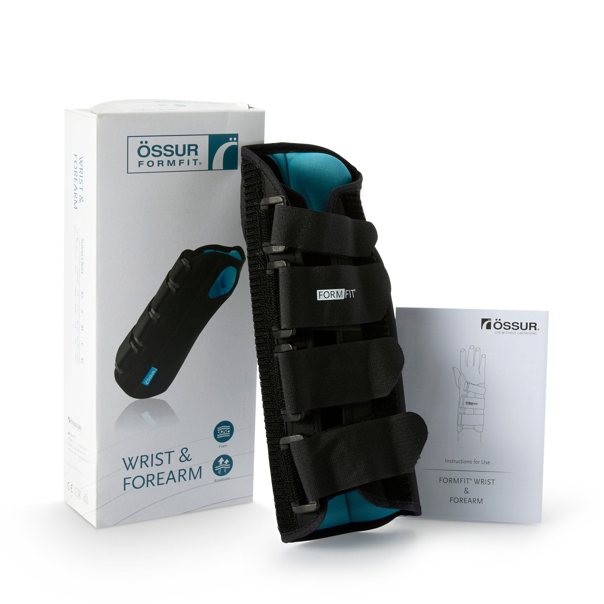 Ossur WRIST SPLINT, FOREARM 10" RT MED
