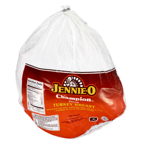 JENNIE-O(r) All Natural 20-22lb. Young Turkey Breast . C1CB - Front Center Inner Pack (Hi Res)