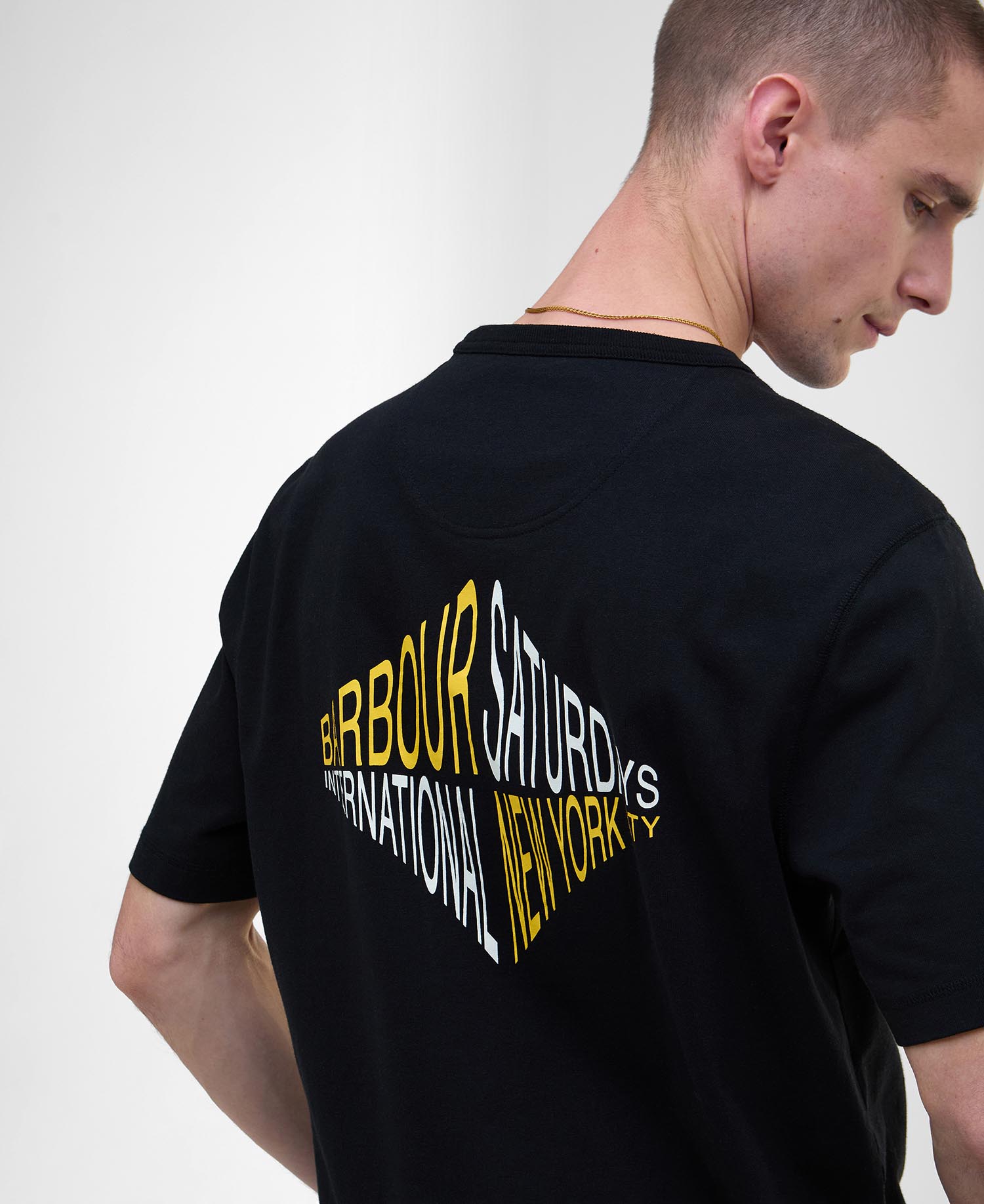 Barbour International x Saturdays NYC Graphic T-Shirt image number 4