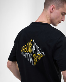 Barbour International x Saturdays NYC Graphic T-Shirt Classic Black