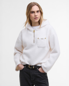 Lola Fleece Hoodie Off White