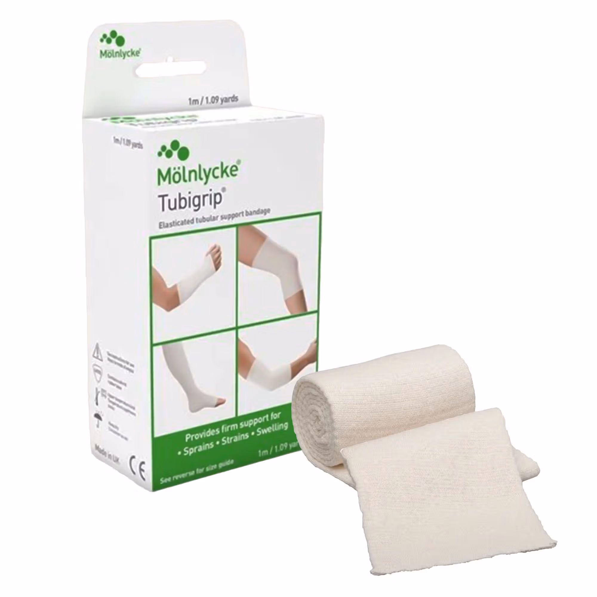 Tubigrip® Pull On Elastic Tubular Support Bandage, 1 Meter, Size F