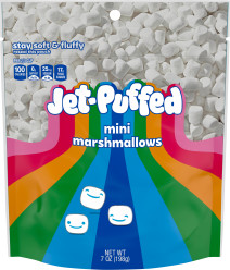 Jet-Puffed Mini Marshmallows, 7 oz Resealable Bag image