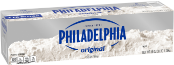 Philadelphia Original 3lb Cream Cheese Loaf, 48 Oz