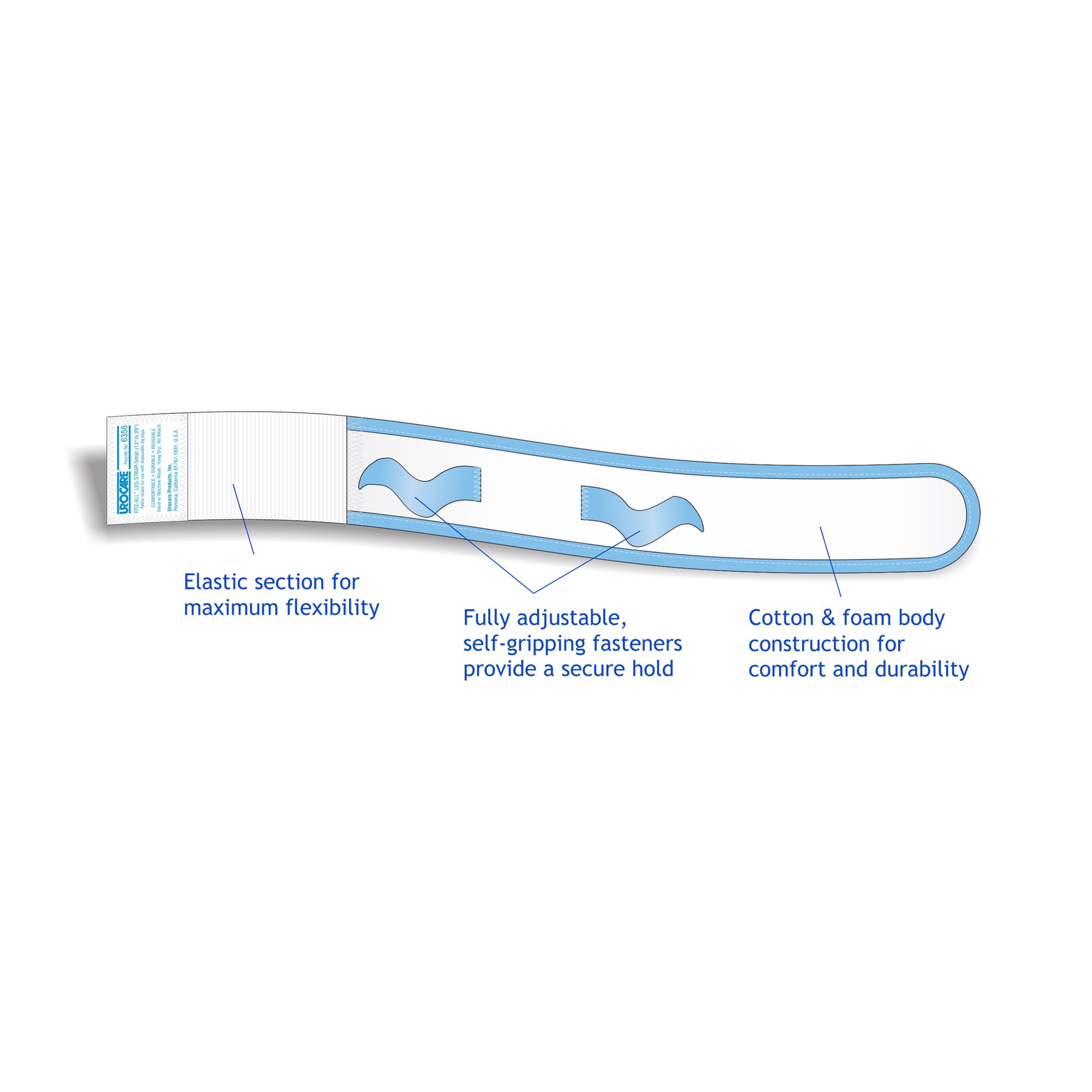 Fitz-All Universal Fabric Leg Bag Strap MK 1007484