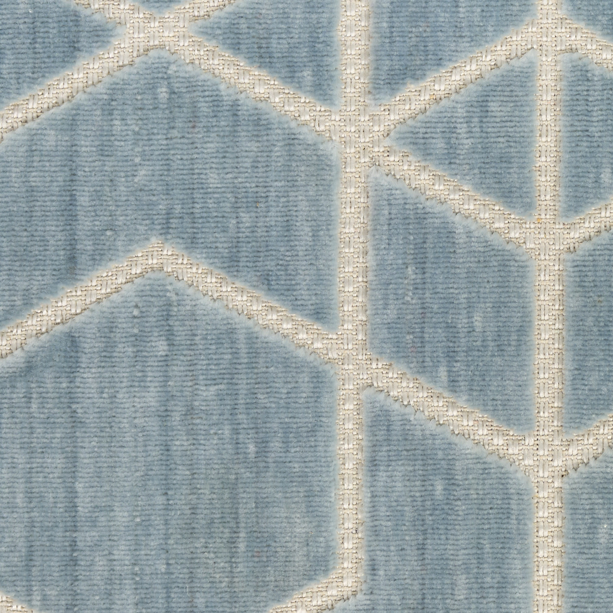 Nourison Washable Charm 3' x 5' Blue Ivory Modern Indoor Rug