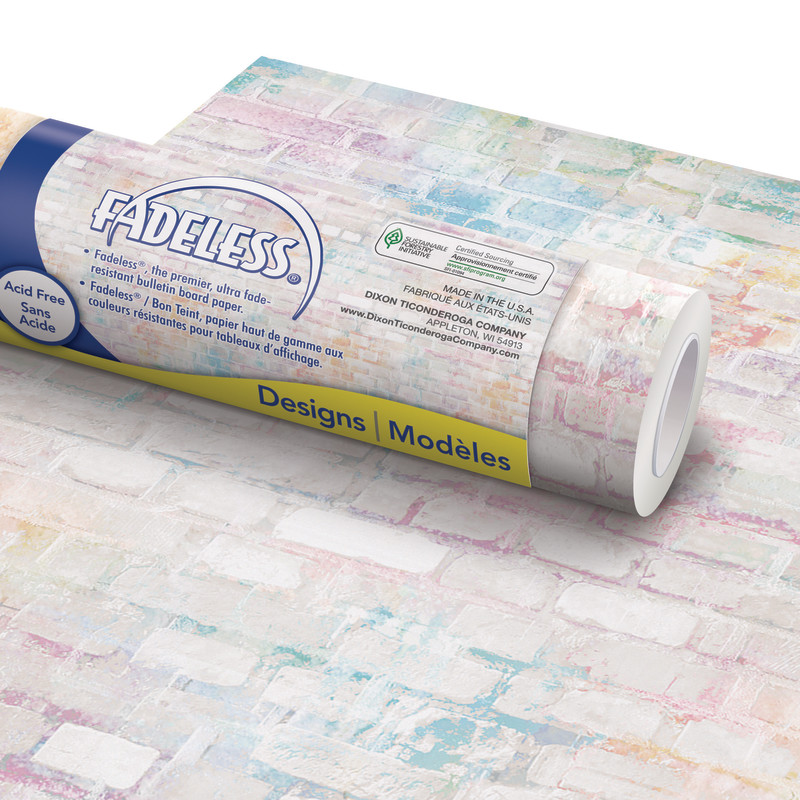 Bulletin Board Paper - Graffiti Wall, 48" x 50'