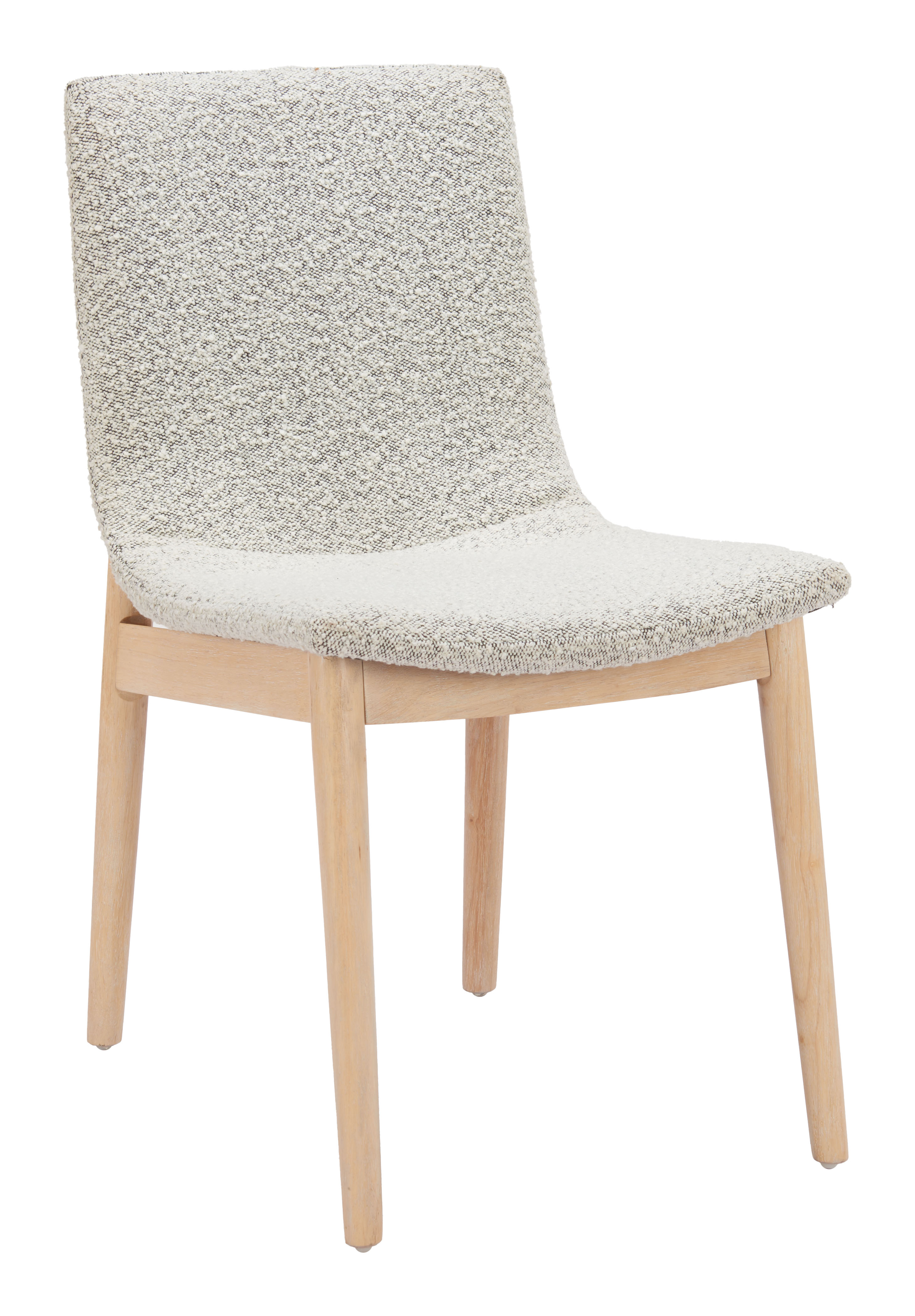 Raha Dining Chair (Set of 2) Gray & Whitewashed product image