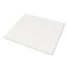 Hospeco, TaskBrand®, Oil Only Sorbent Pad, White, 15" x 18", Light Duty, Melt Blown