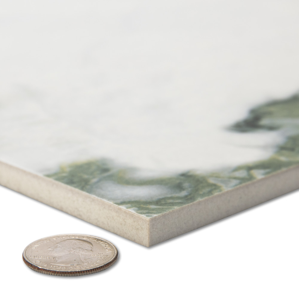 Touche Jade 23-1/2 in. x 47-1/8 in. Porcelain Floor and Wall Tile