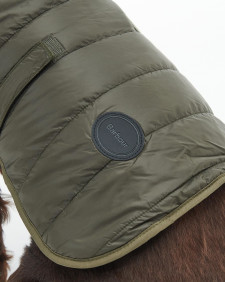 Baffle Quilted Dog Coat 