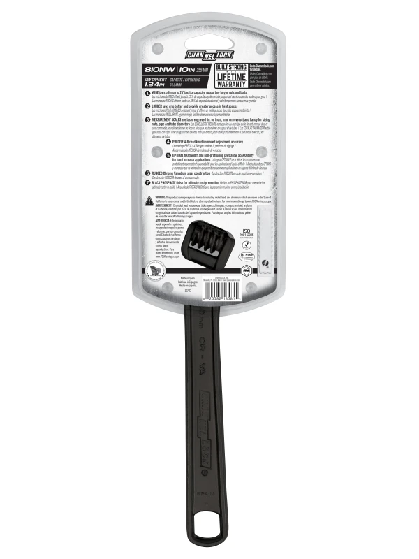 810NW 10-inch Adjustable Wrench