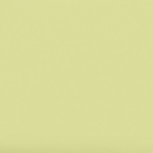 pale yellow, slightly textured sheet fills the frame; surface uniform and static, showing faint paper grain and soft edge shadows; neutral, evenly lit background with no discernible objects or features.