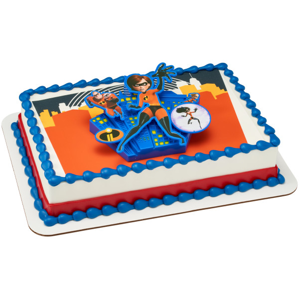 Disney and Pixar's Incredibles 2 We are Incredible PhotoCake® Edible Image® DecoSet® Background
