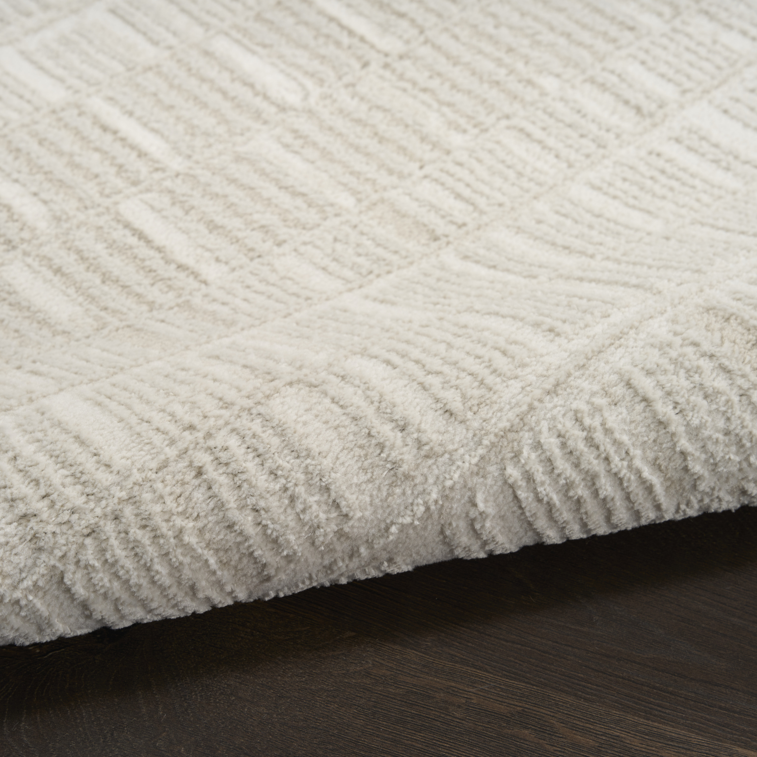 Nourison Nordic 6' x 9' Ivory Modern Indoor Rug
