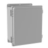 POLYPRO™ Polyester Enclosure Type 4X Quick Release Solid Cover 12.08 H x 10.09 W x 6.38 in. D