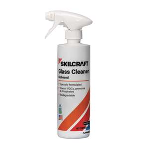 NSN7930016910002, AbilityOne®, SKILCRAFT Biobased Ready-To-Use Glass Cleaner,  16 oz Bottle