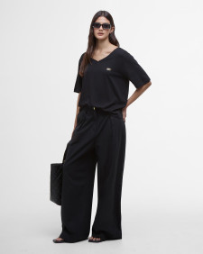 Riley V-Neck T-Shirt Classic Black