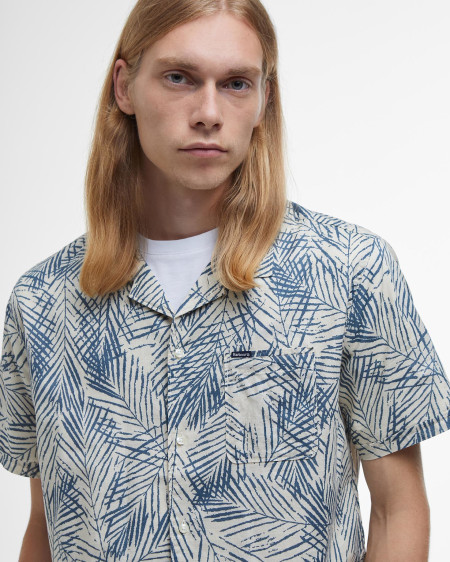 Falmouth Printed Regular Short-Sleeved Shirt