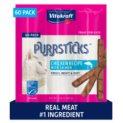 Image of Vitakraft PurrSticks™ Treat for Cats, Salmon, Value-Pack, 60 ct