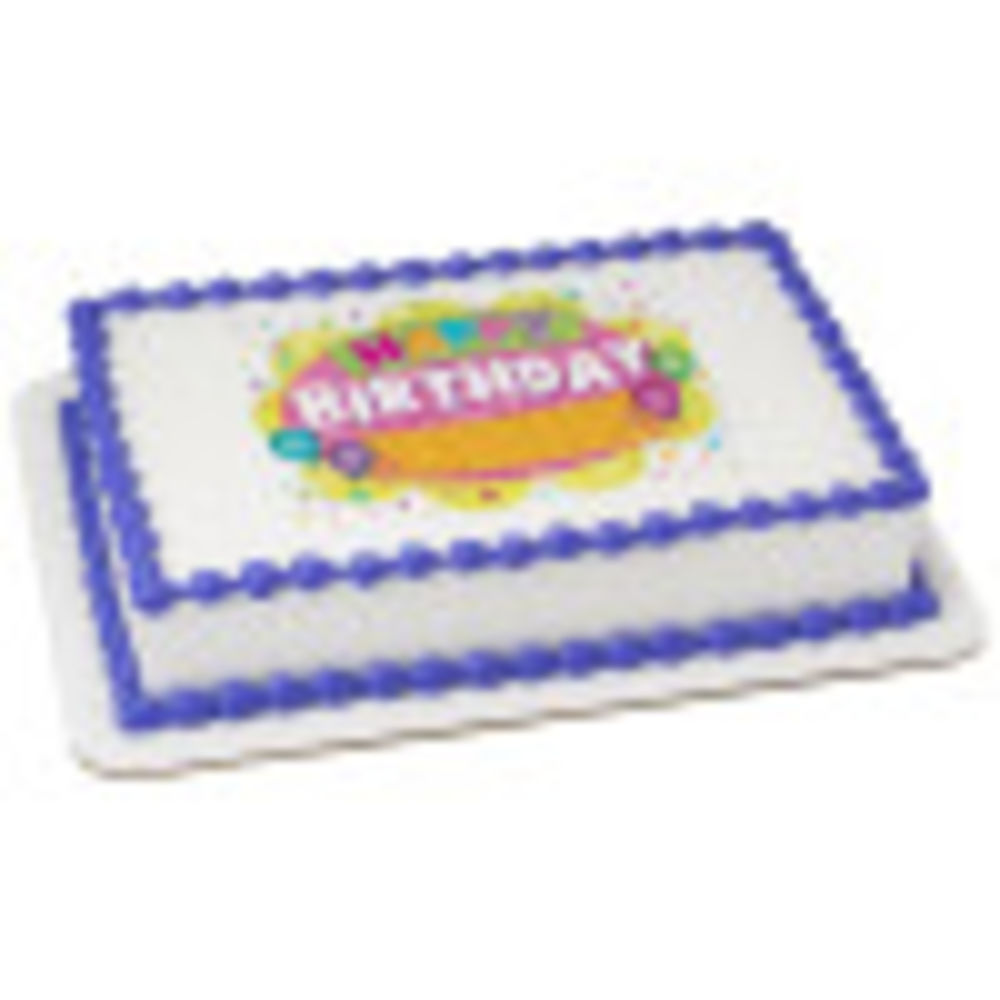 Image Cake Fun Birthday Balloon