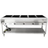 120-volt 2400-watt five-well Servewell® stainless steel hot-food table