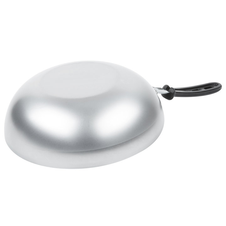 11-inch carbon steel stir-fry pan with TriVent silicone handle