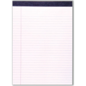 Legal Pad, Standard, White