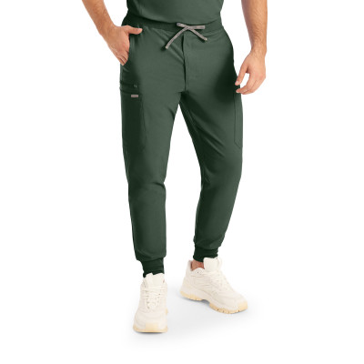 Landau Forward Men&#8216;s Jogger Scrub Pants-Landau