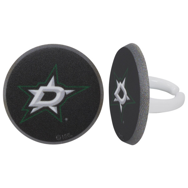 NHL® Team Puck Cupcake Rings