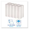 Boardwalk,  LLDPE Liner, 60 gal Capacity, 38 in Wide, 58 in High, 1.75 Mils Thick, Clear
