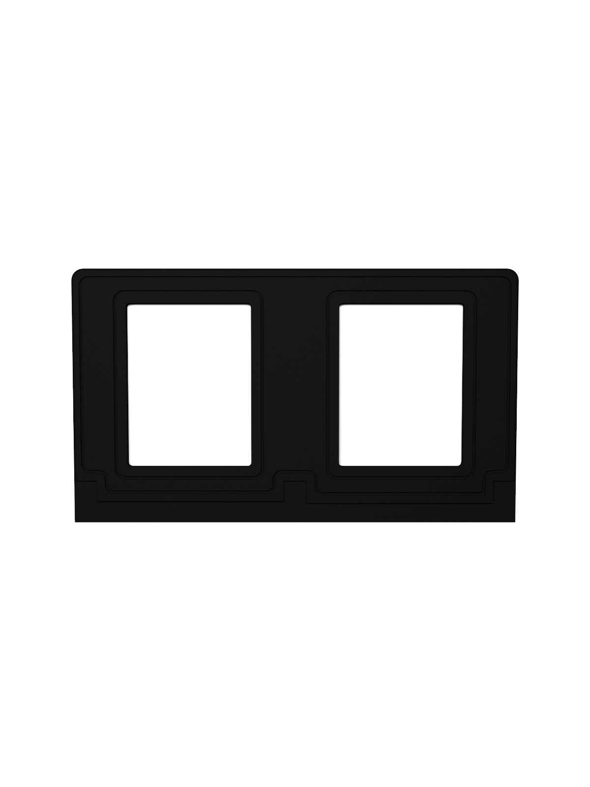 VENTURE – Double – Sign Frame – Black