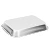 3 ½-quart stainless steel bake and roast pan in natural finish