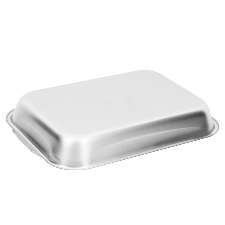 3 ½-quart stainless steel bake and roast pan in natural finish