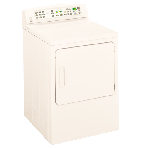 GE Profile™ 7.0 Cu. Ft. Super Capacity Gas Dryer with Stainless Steel Drum