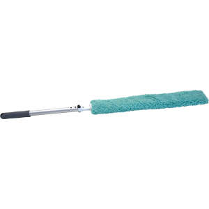 Hillyard, Trident®, Flexible Blade Duster, Short Nap, Microfiber, Green/White, 21 in