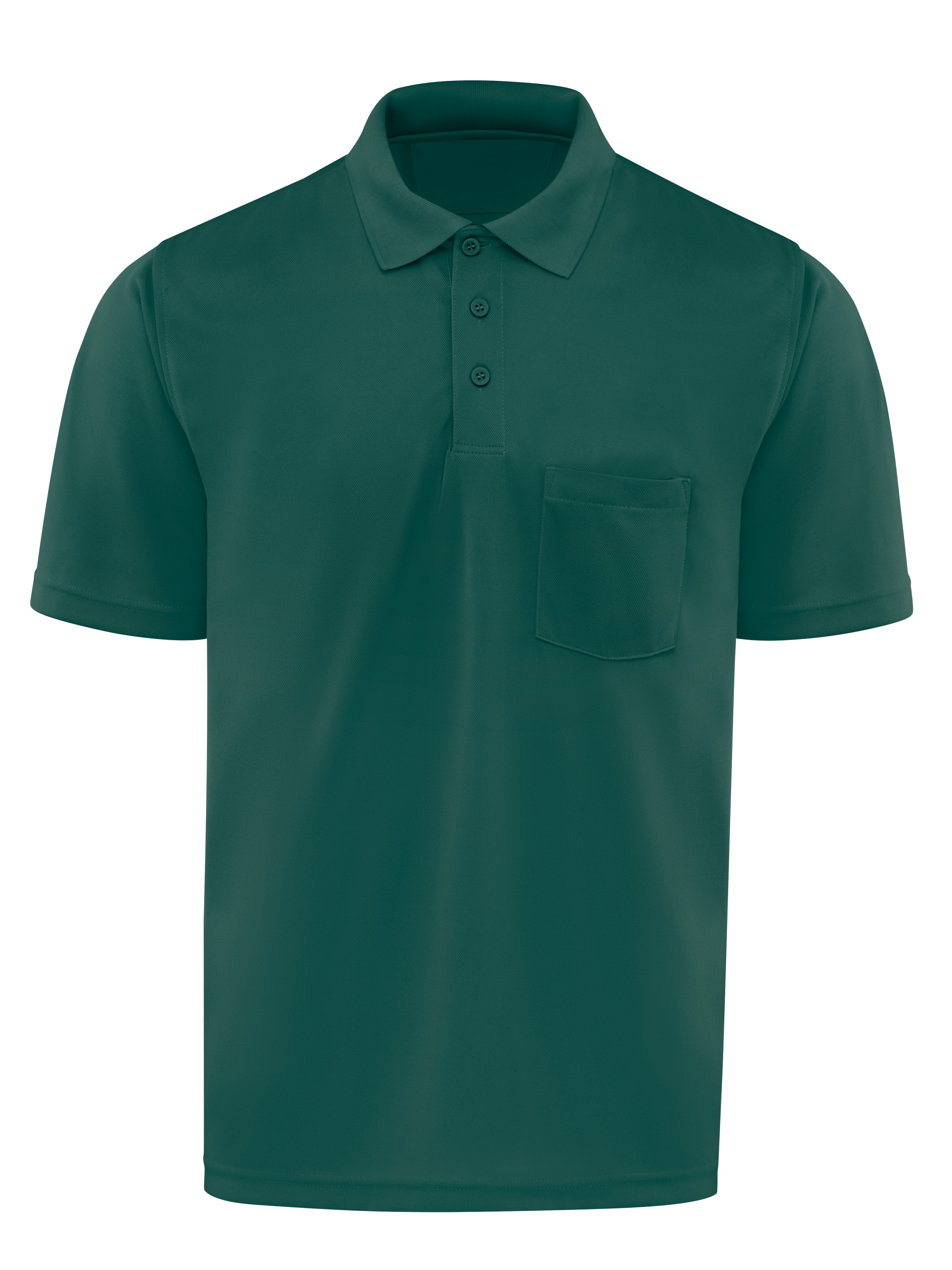 Polo de bolsillo tejido de rendimiento de manga corta Red Kap para hombre - Imagen 18 de 41