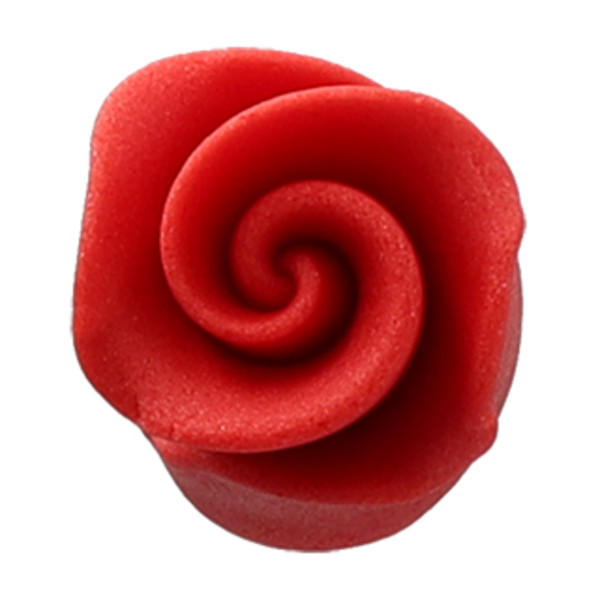 Red .5" Rose Made Simply™ SugarSoft® Premium Edible Decorations