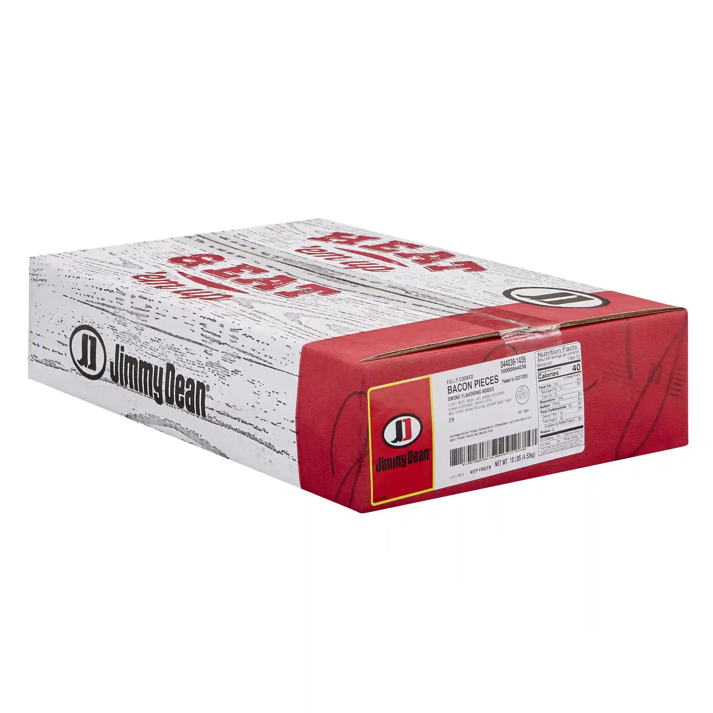 Jimmy Dean® Fully Cooked Hardwood Smoked Regular Cooked Bacon Pieces_image_5