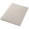 Hillyard, Trident Polishing Rectangular Floor Pad, 10"x28, White