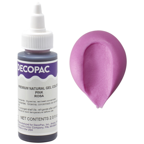 Pink All-Natural Premium Gel Color