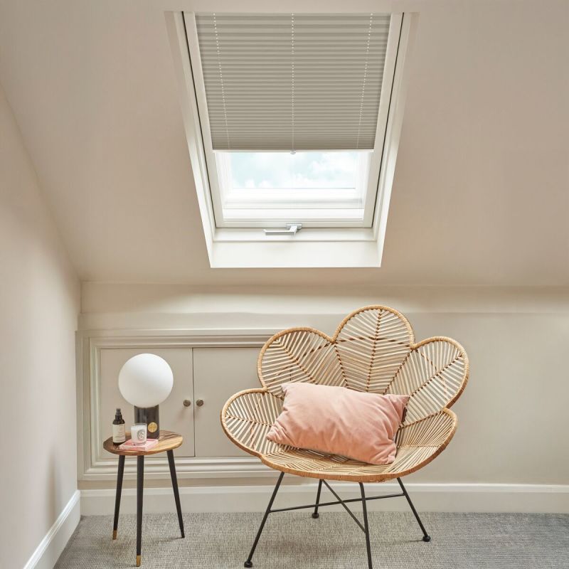 Seren Taupe Pleated blind