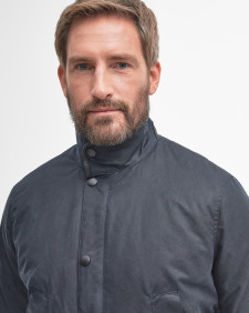 Hereford Waxed Jacket Classic Navy
