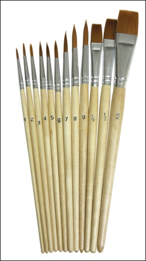 Creativity Street Watercolor Brushes (12 pack)