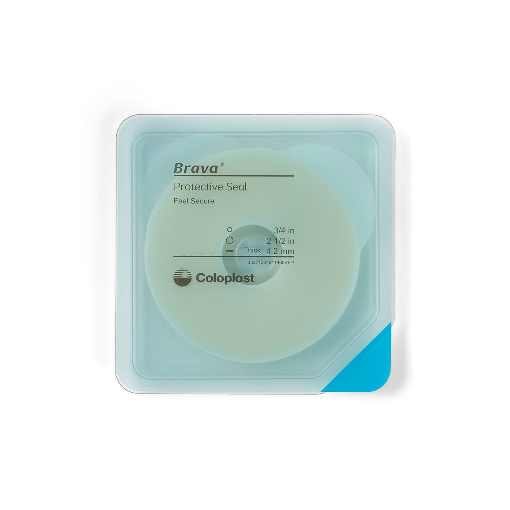 Coloplast SEAL, F/OSTOMY POUCH BRAVA THICK 3/4"X2 1/2" (10/BX)