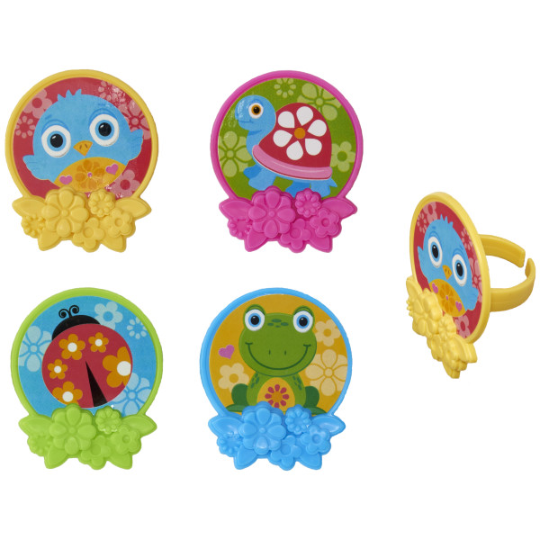 Spring Friends Cupcake Rings